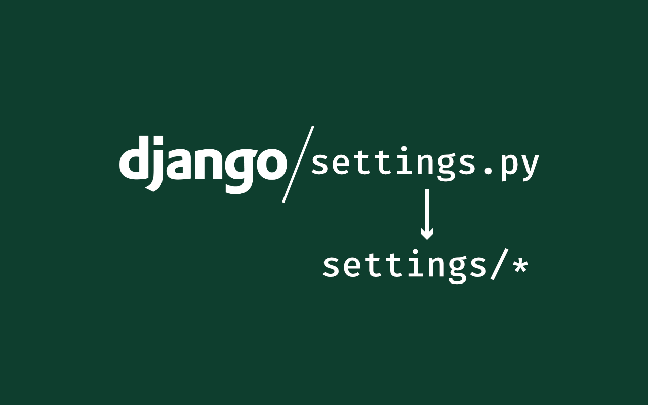 Splitting Django Settings for Local and Production Development